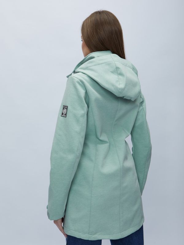 Women's parka MTFORCE spring turquoise 22206Br